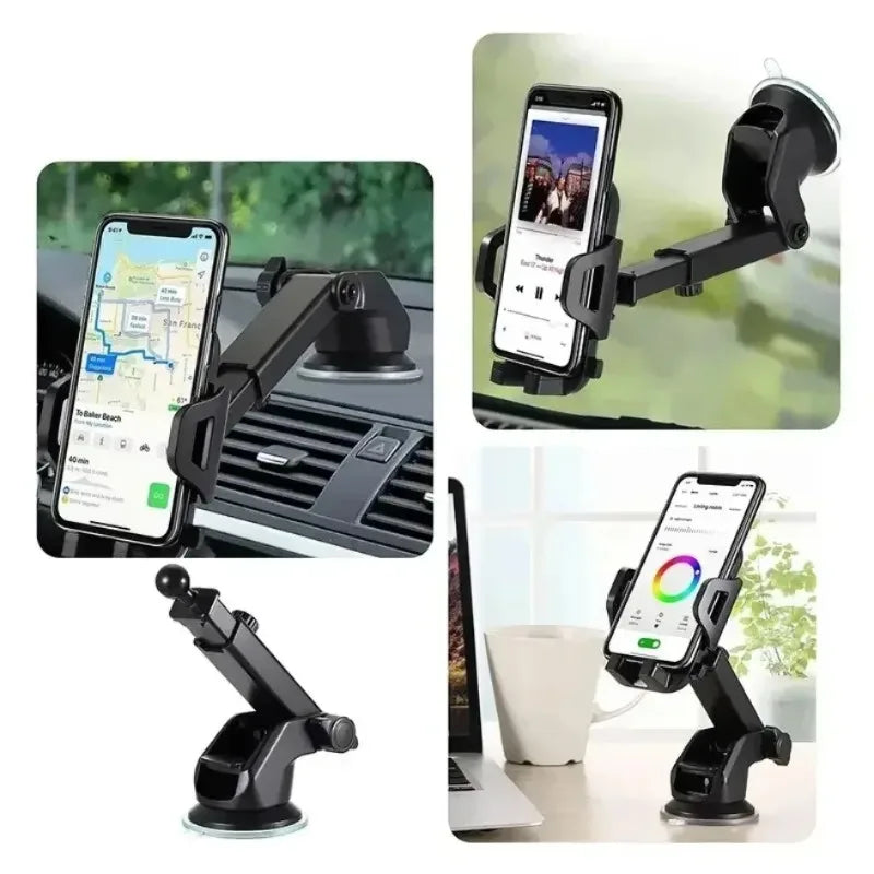 Sucker Car Mobile Phone Holder Mount Dashboard Suction Cup Support in Car Bracket Navigation Universal Stand for Iphone Samsung