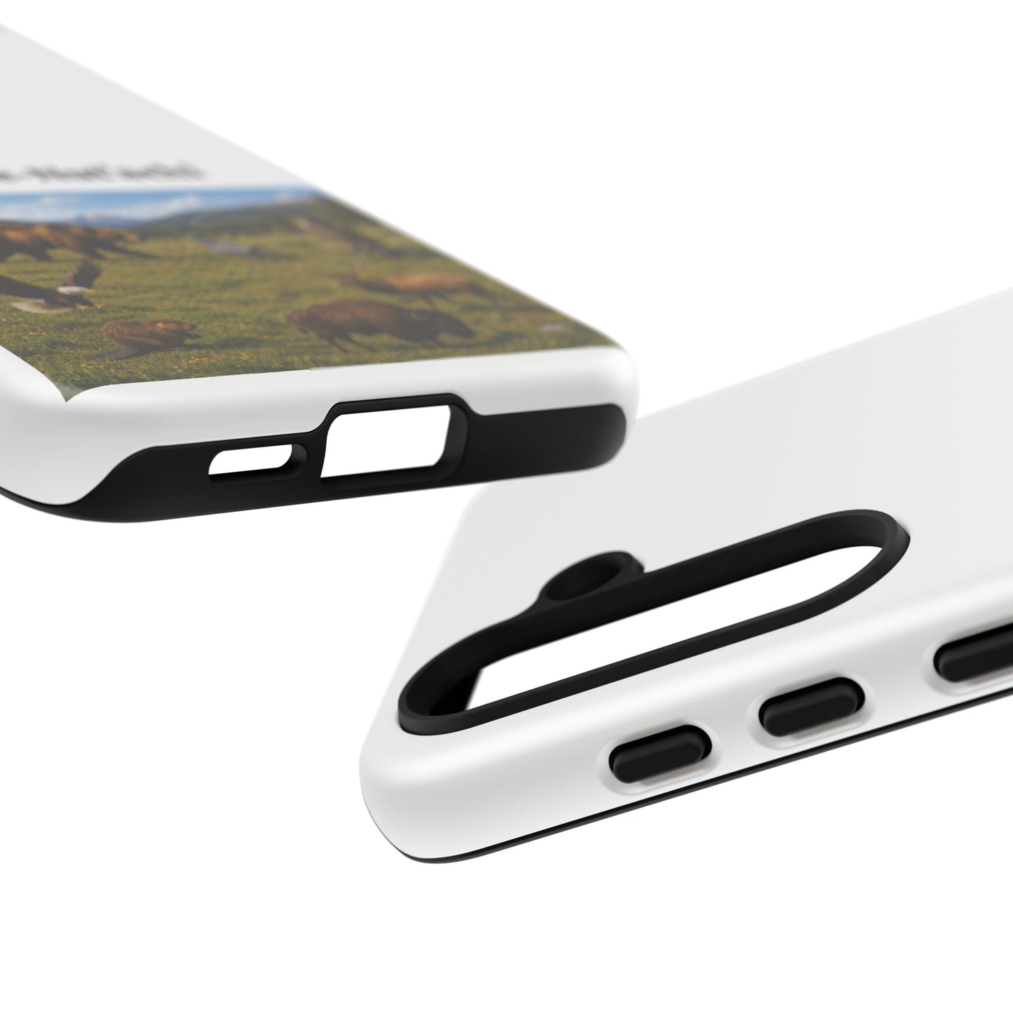 Otoe-Missouria Phone Tough Case — Bold 'Tough Cases' Graphic Protective Cover