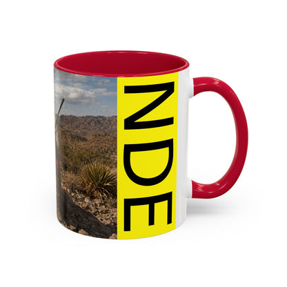 Ft. Sill Apache Desert Scene Coffee Mug — 'N'de' Southwest Landscape 11/15oz