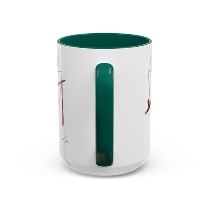 Osage Wazhazhe Tribal Feather Mug (11oz & 15oz) — Native-Inspired Coffee Cup