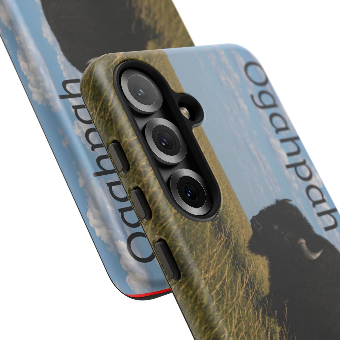 Quapaw Ogahpah Buffalo Phone Case — Native-Inspired Tough Case
