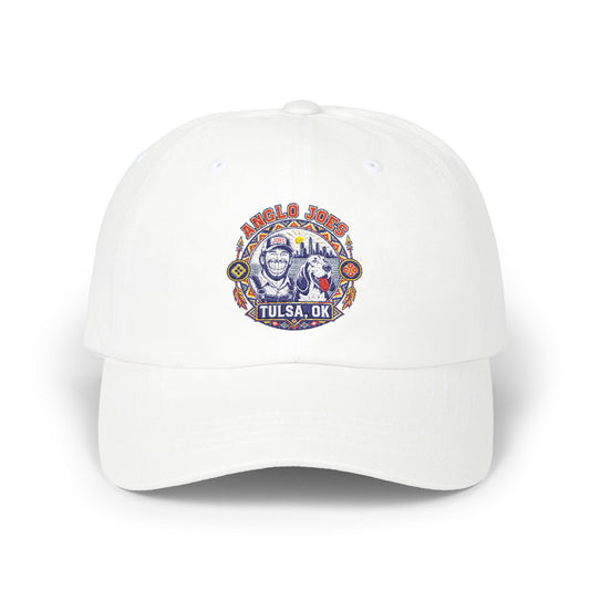 Tulsa OK Vintage Bison Patch Dad Cap