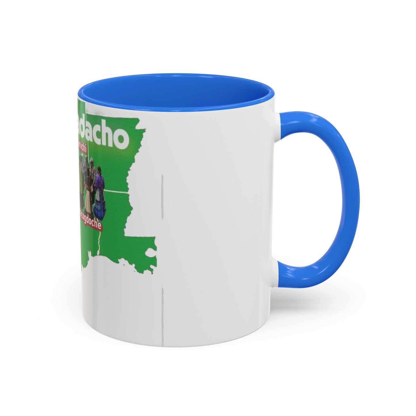 Caddo Kadohadacho Tribal Map Mug — Texas & Nacogdoches Native Pride Coffee Cup (11oz/15oz)