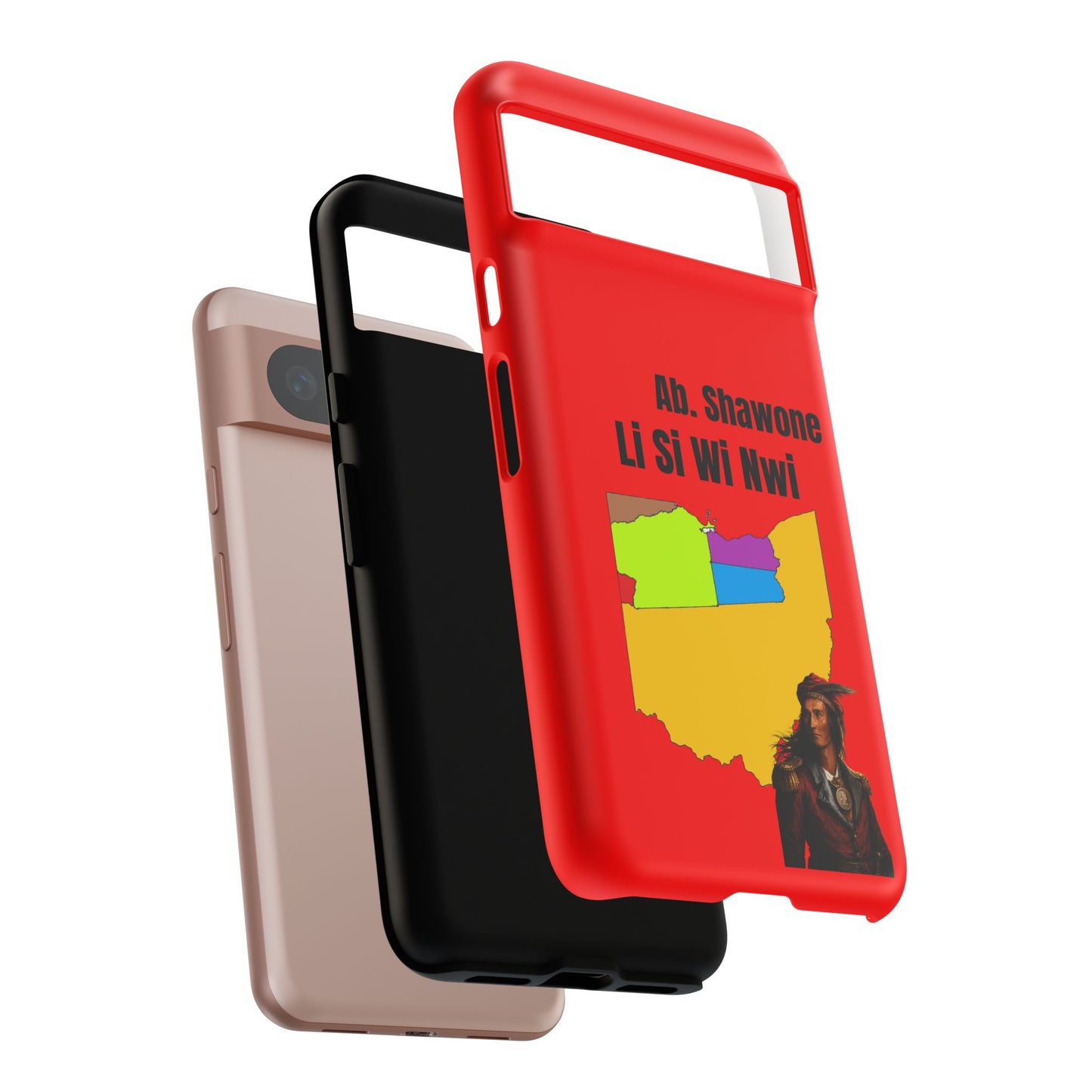 Absentee Shawnee homelands Phone Case — 'Li Si Wi Ni' Design