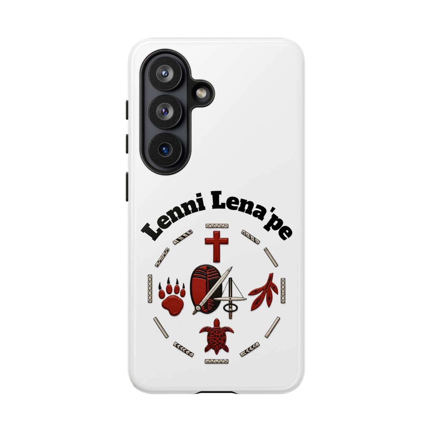 Delaware E. Phone Case — Lenni Lenape Tribal Shield Design
