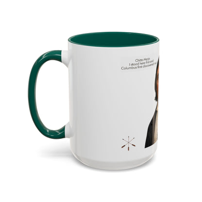 Chitto Harjo Portrait Mug — Historical Native American Portrait Coffee Mug (11oz, 15oz)