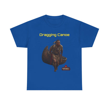 Dragging Canoe Canoe Warrior T-Shirt — Native American Historical Tribute Tee