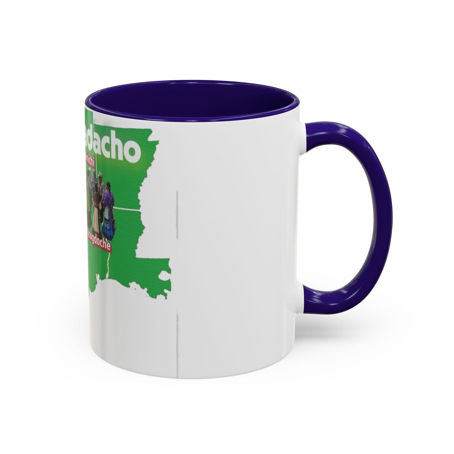 Caddo Kadohadacho Tribal Map Mug — Texas & Nacogdoches Native Pride Coffee Cup (11oz/15oz)