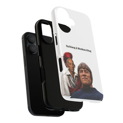 Sac&Fox Phone Case — 'Blackhawk' Raven Crest Protective Tough Case