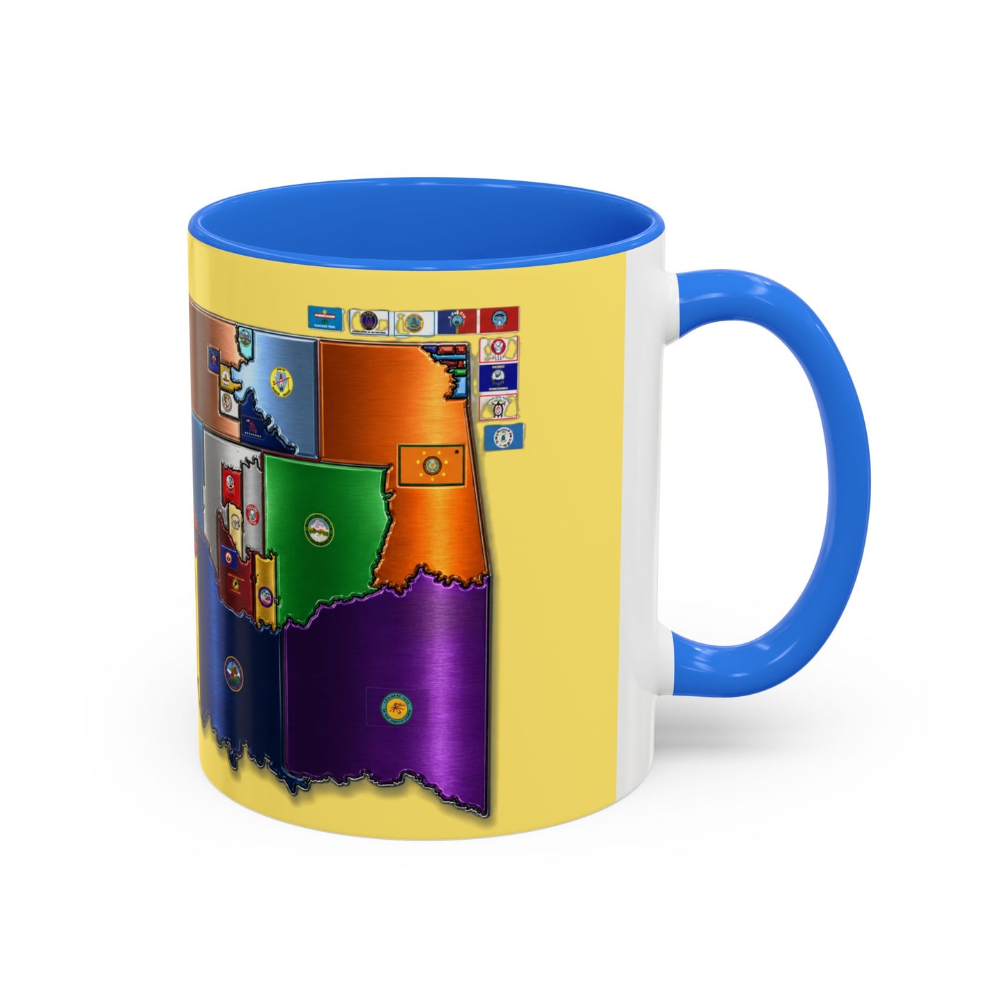 NDN Terr Colorful Mugs (11oz, 15oz)