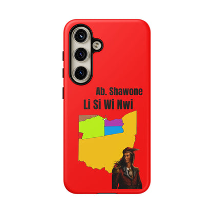 Absentee Shawnee homelands Phone Case — 'Li Si Wi Ni' Design