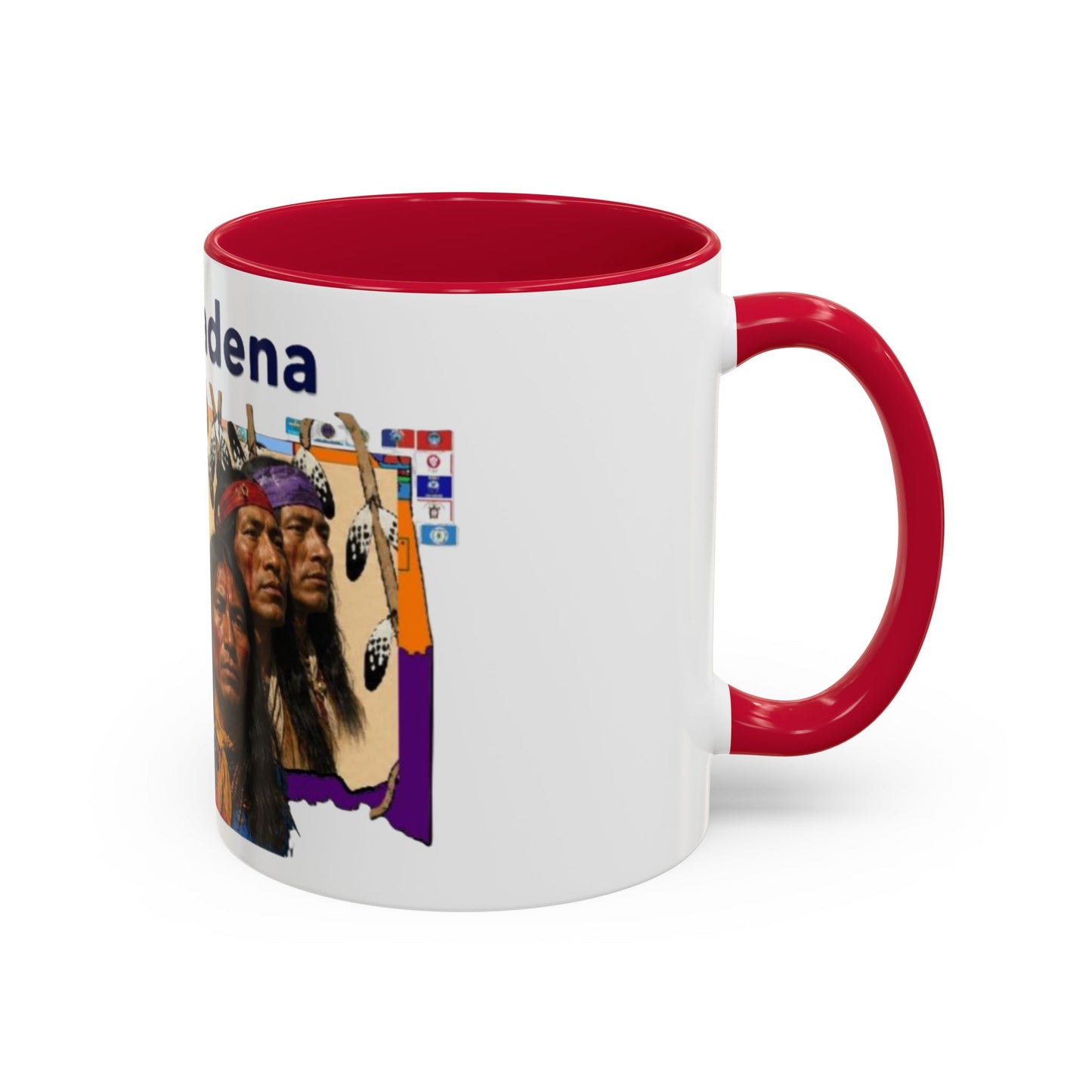 Apache Naishadena Tribal Art Coffee Mug (11oz/15oz)