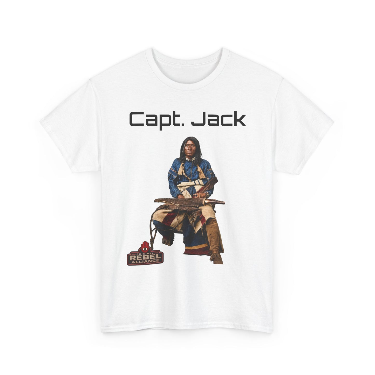 Capt. Jack Graphic Tee — Vintage Captain Illustration Shirt