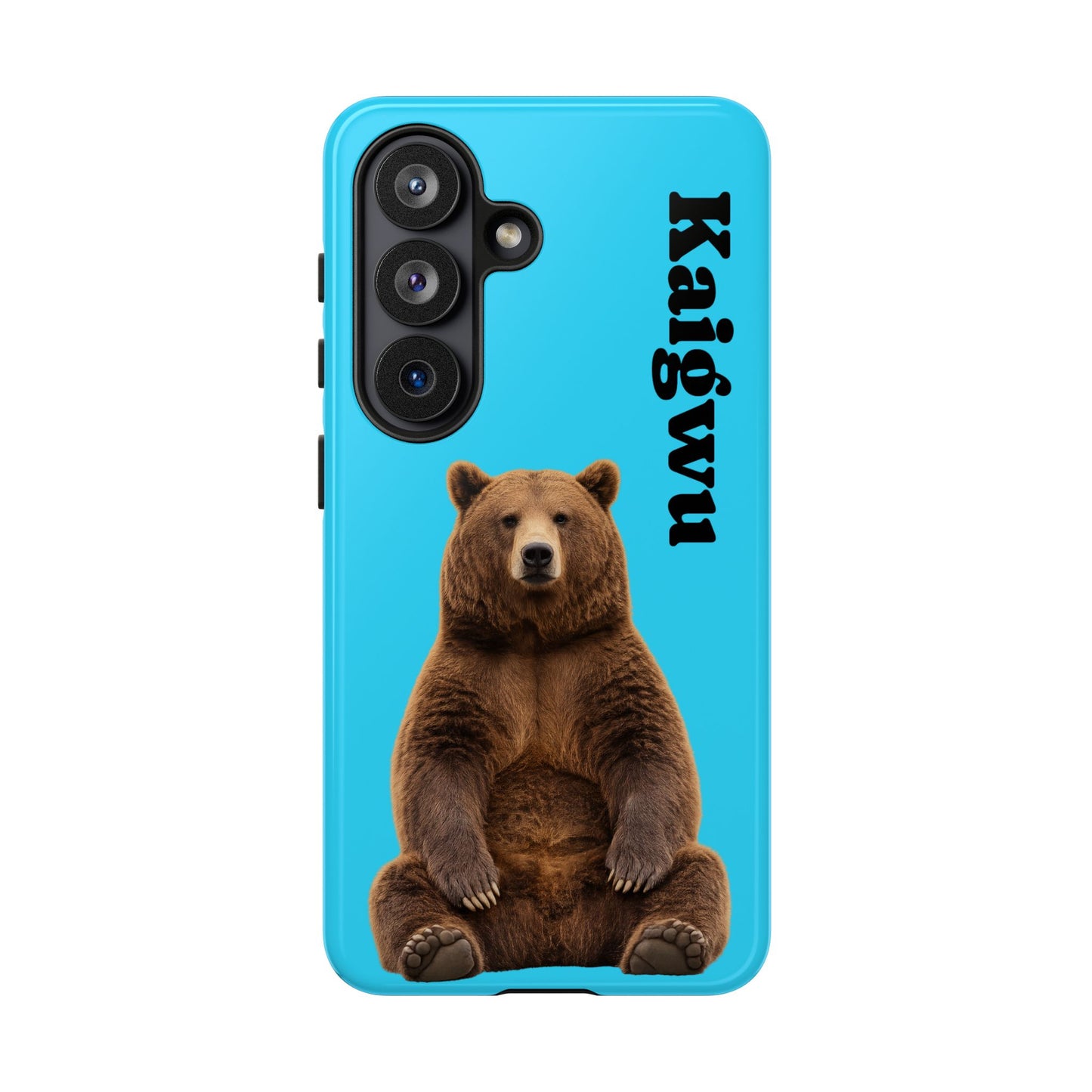 Kiowa Tough Cases: Personalized Kaigwu Tough Phone Case with Horse Rider Design