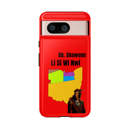 Absentee Shawnee homelands Phone Case — 'Li Si Wi Ni' Design