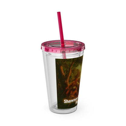 Shawnee East Sunsplash Tumbler with Straw, 16oz