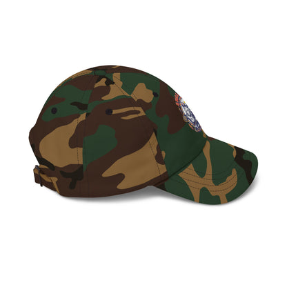 Tulsa OK Vintage Bison Patch Dad Cap