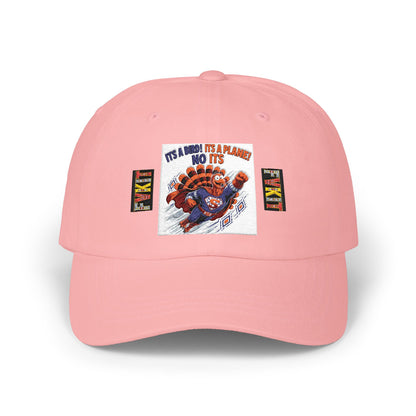 Turkey Dad Cap with Retro Turkey 'It’s A Murder, It’s A Massacre, No It’s' Graphic — Thanksgiving Hat