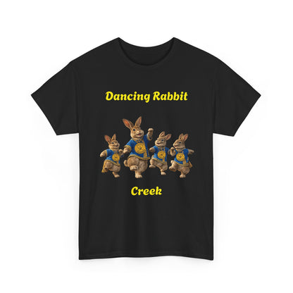 Dancing Rabbit Creek Tee — Vintage Dancing Bunnies Graphic T-Shirt