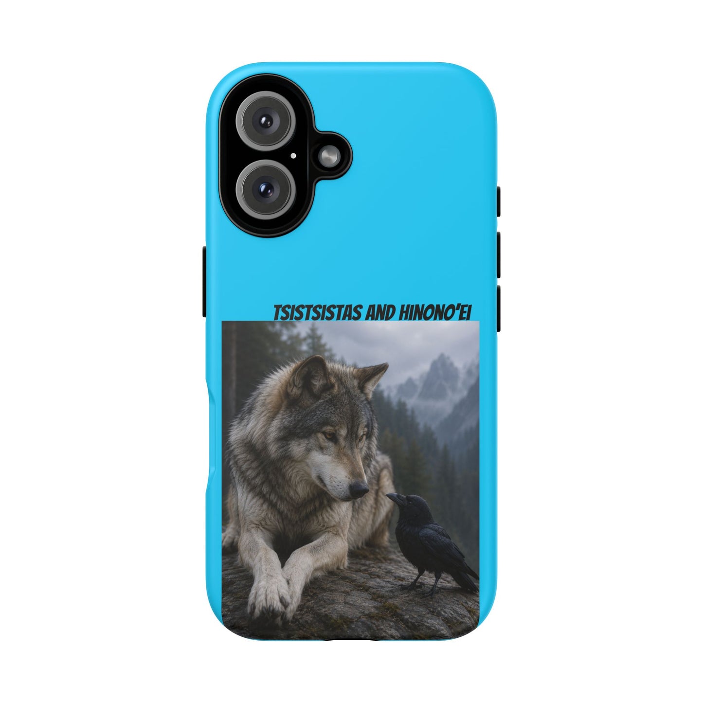 Cheyenne Arapaho Phone Case — 'Tsistsistas and Nihonnei' Protective Silicone Cover