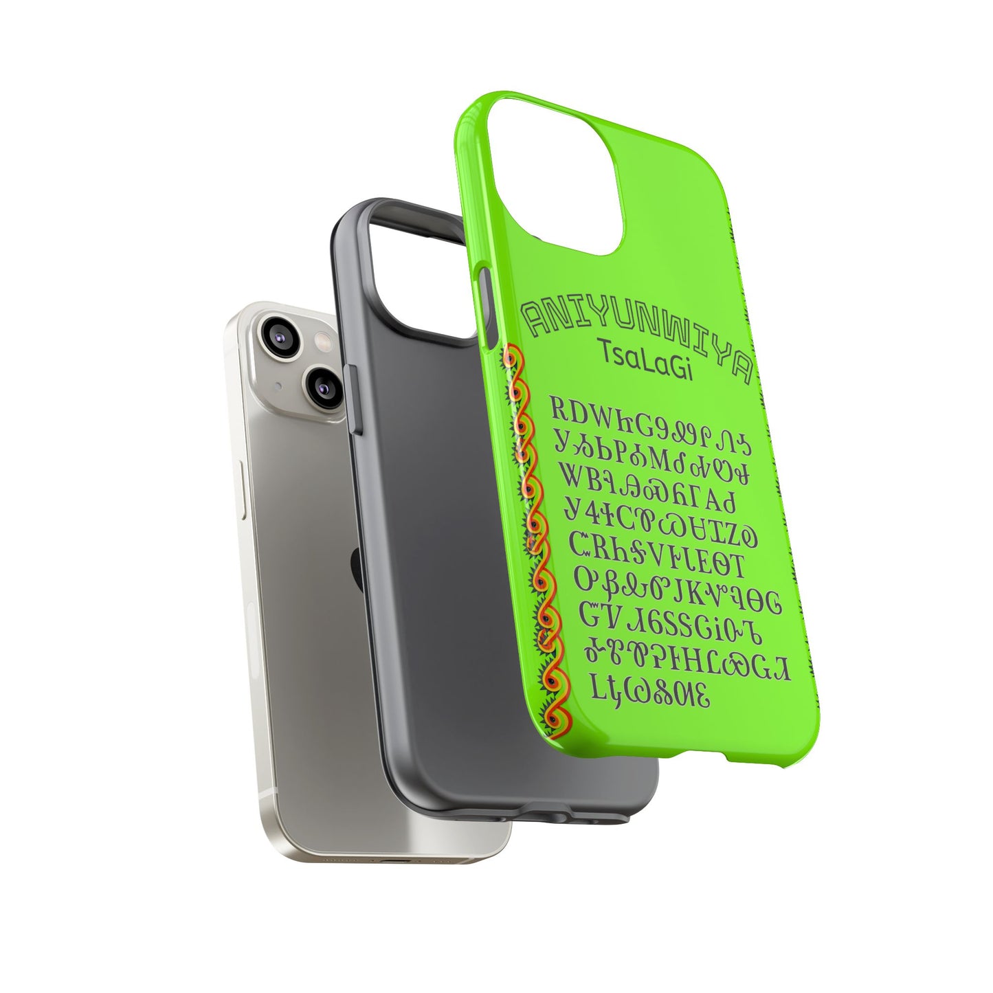 Cherokee Phone Case — Anityuniwya TsaLaGi Star Design (Protective Tough Case)