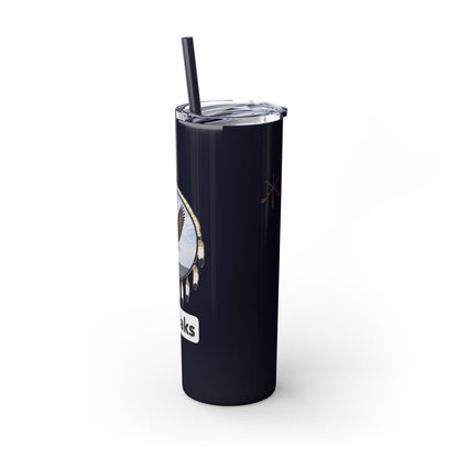 Modoc Eagle Skinny Tumbler – 20oz Straw Travel Cup (Maklaks)