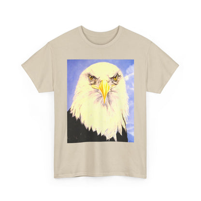 Bald Eagle Graphic Tee — Patriotic Vintage Bird T-Shirt with Arrow Back Design