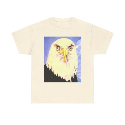Bald Eagle Graphic Tee — Patriotic Vintage Bird T-Shirt with Arrow Back Design