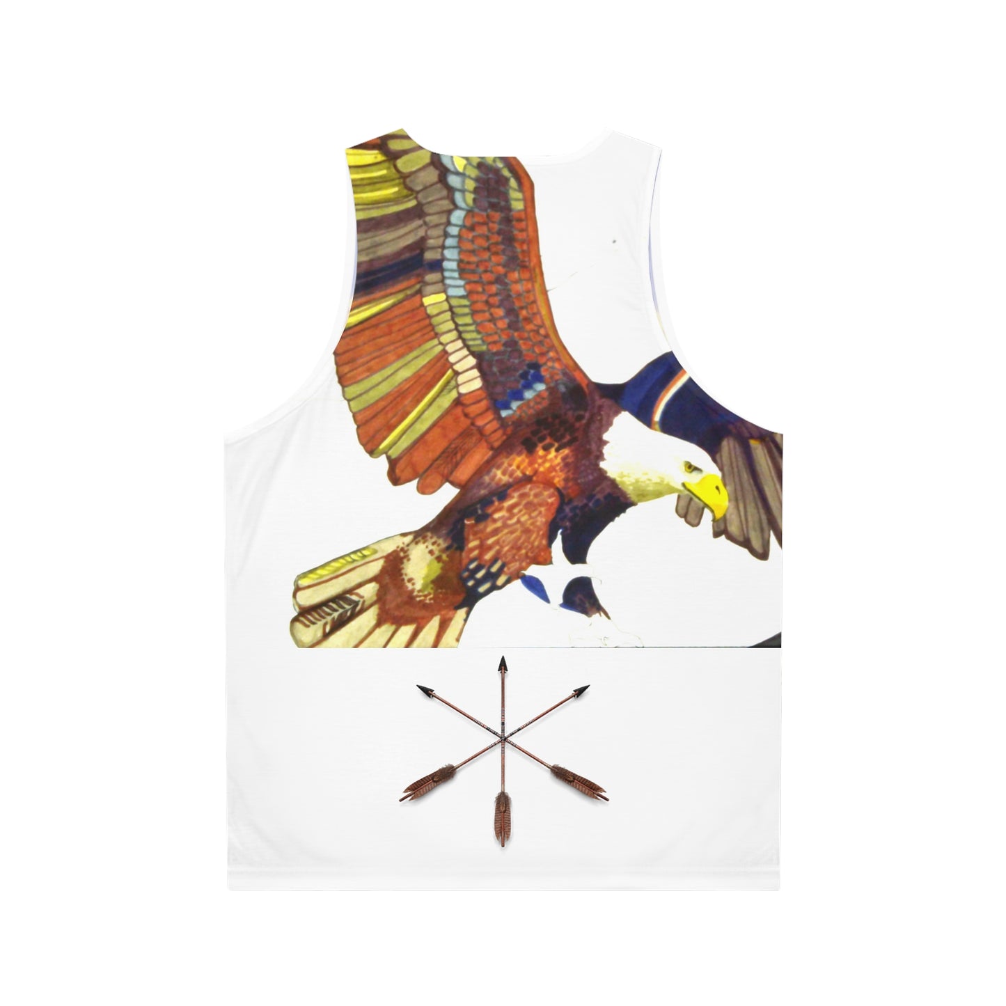 Bald Eagle All-Over Print Tank Top — Patriotic Eagle Graphic Tank