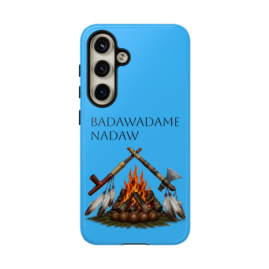 Pottawatomi Tough Cases: 'Badawadame Nadaw' Campfire & Tools Phone Case