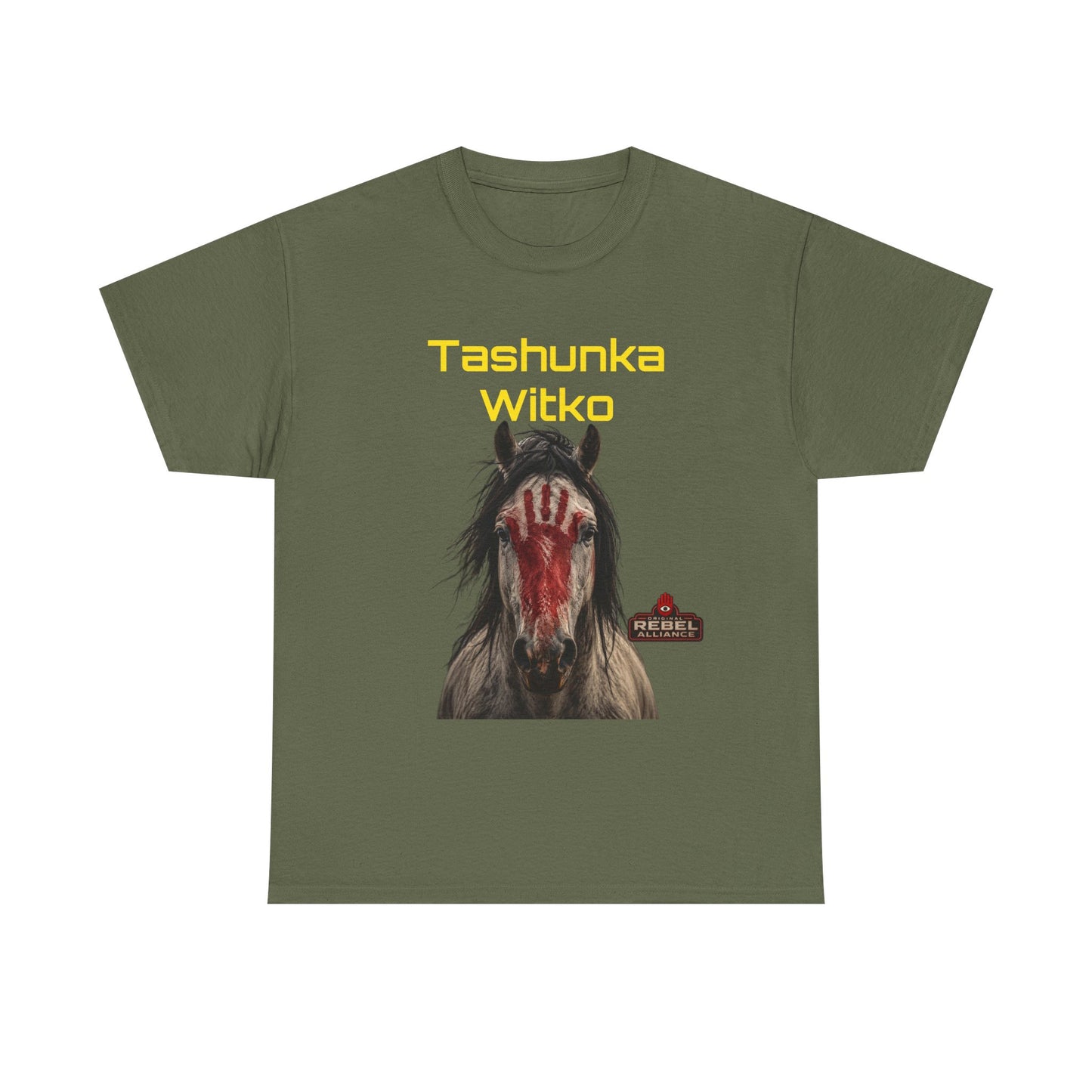“Tashunka Witko” Painted War Pony Design