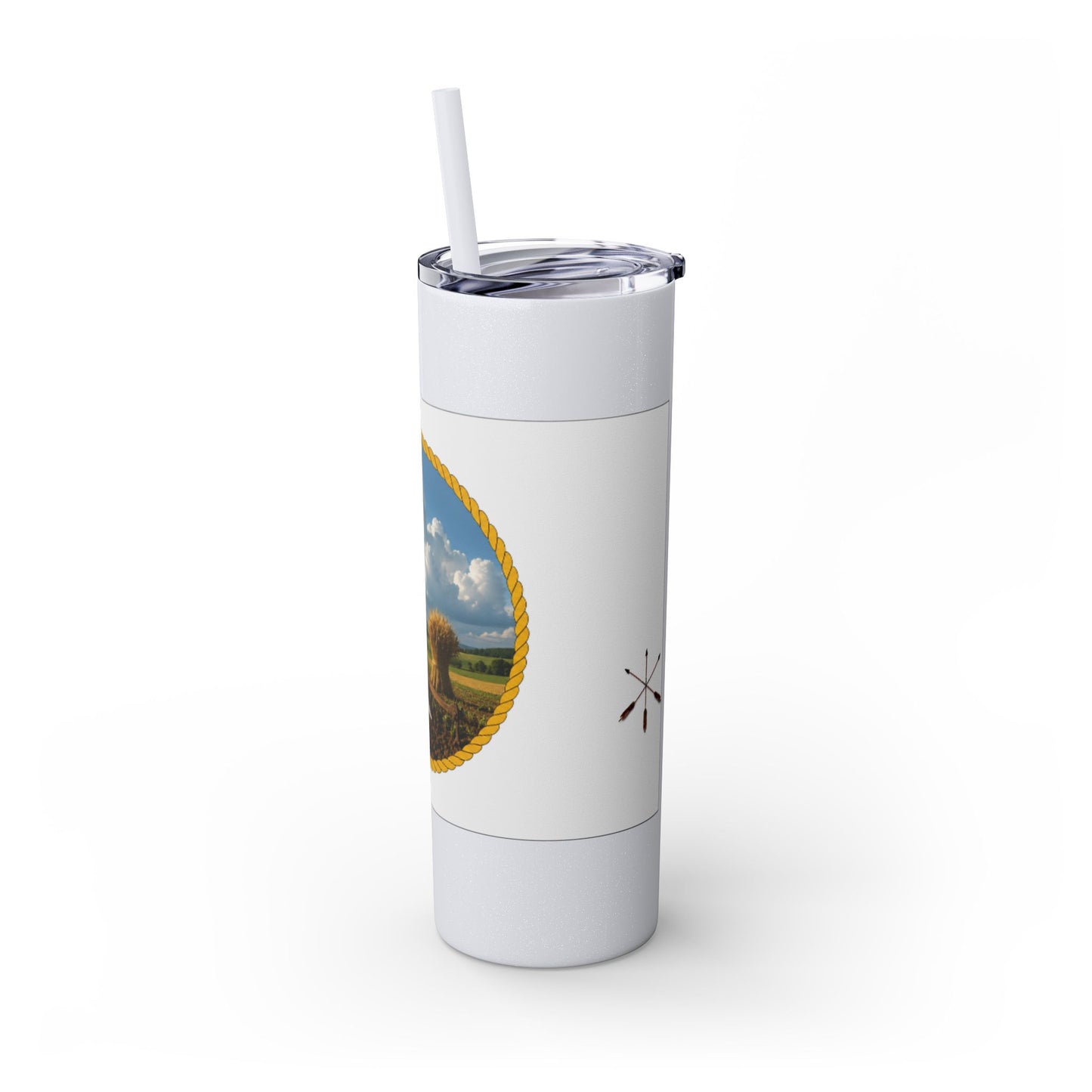 Muscogee Skinny Tumbler