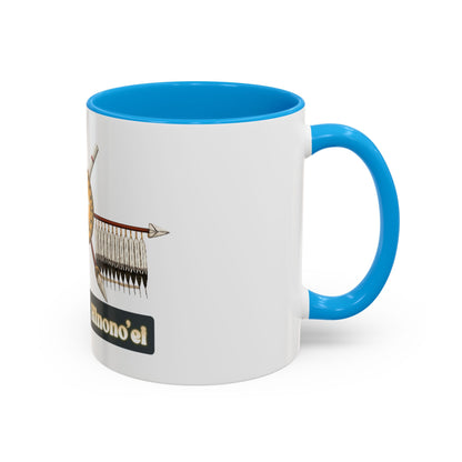 Cheyenne Arapaho Native Heritage Shield Coffee Mug – 'Tsistsistas / Hinono’ei' 11oz & 15oz