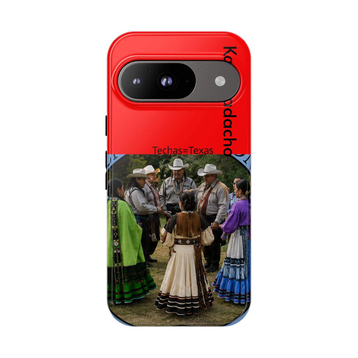 Caddo Phone Case – Native Dancers Photo Design (Kaddhadachto)