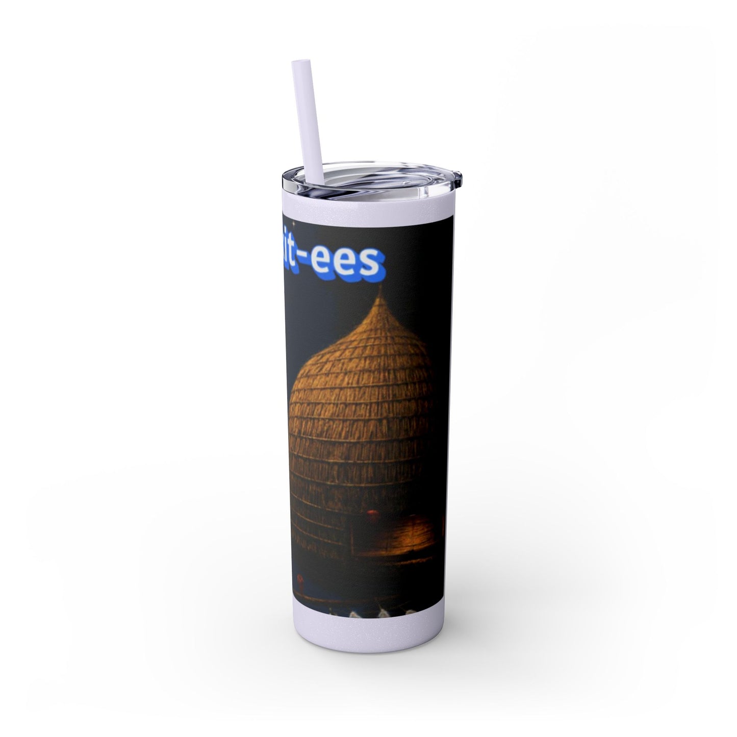 Wichita Skinny Tumbler with Straw, 20oz