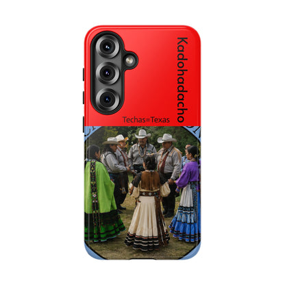 Caddo Phone Case – Native Dancers Photo Design (Kaddhadachto)