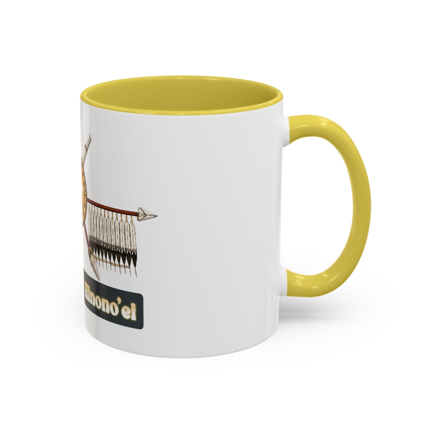 Cheyenne Arapaho Native Heritage Shield Coffee Mug – 'Tsistsistas / Hinono’ei' 11oz & 15oz