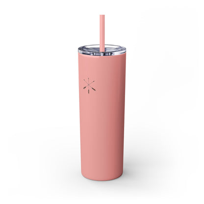 Modoc Eagle Skinny Tumbler – 20oz Straw Travel Cup (Maklaks)