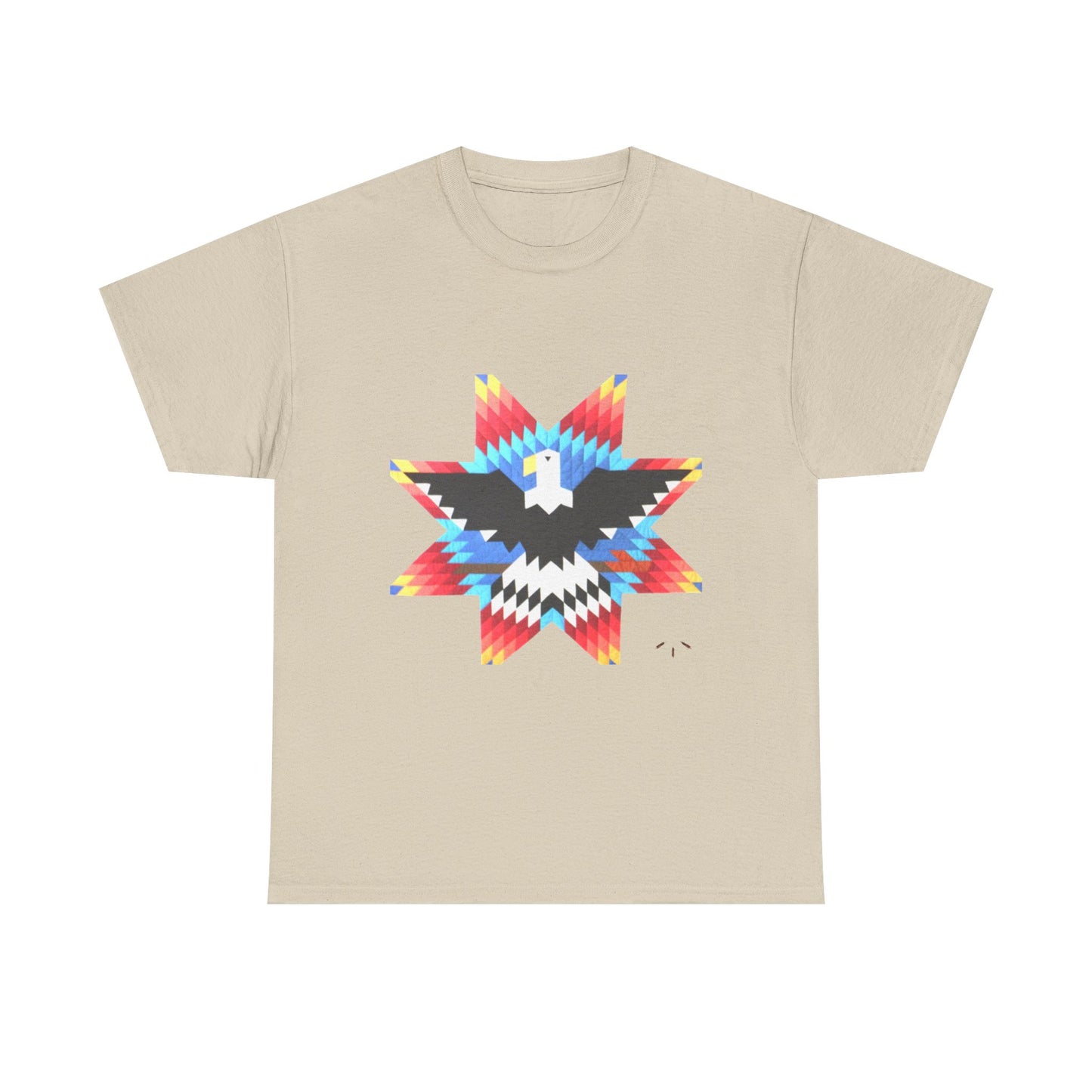 Native Star Eagle Graphic Tee with Arrow Backprint