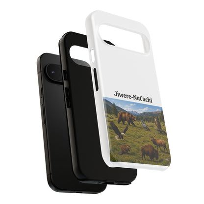 Otoe-Missouria Phone Tough Case — Bold 'Tough Cases' Graphic Protective Cover