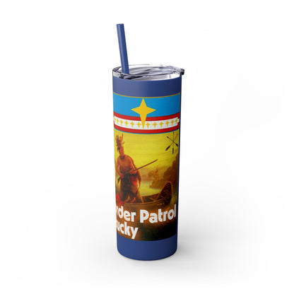 Shawnee N Skinny Tumbler with Straw, 20oz