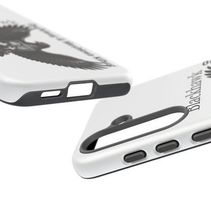 Sac&Fox Phone Case — 'Blackhawk' Raven Crest Protective Tough Case