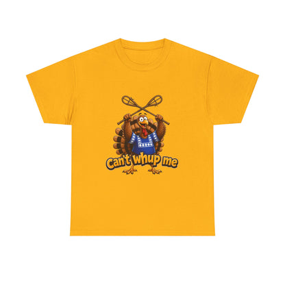 Turkey Mascot Tee — 'Can't Whup Me' Funny Thanksgiving T‑Shirt