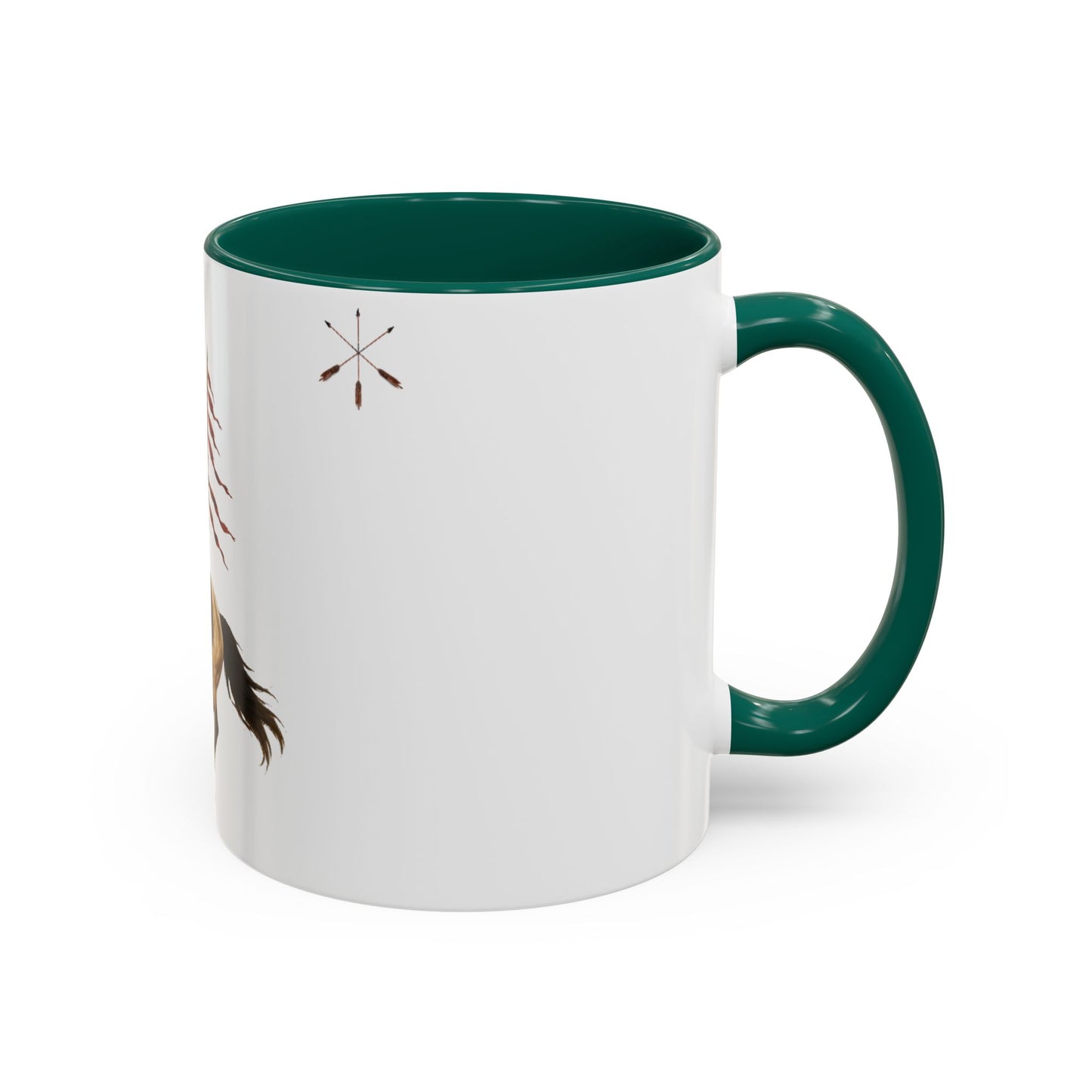 Comanche Numunah ‘Lords of the Plains’ Horseman Coffee Mug — Native Warrior Ceramic Mug (11oz/15oz)