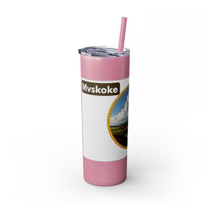 Muscogee Skinny Tumbler