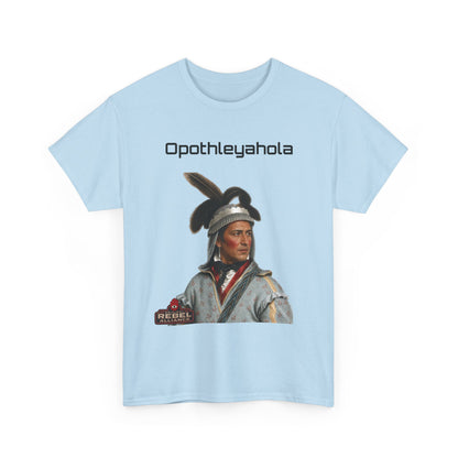 Opothleyahola Text — Historical Tribute Shirt