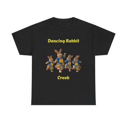 Dancing Rabbit Creek Tee — Vintage Dancing Bunnies Graphic T-Shirt