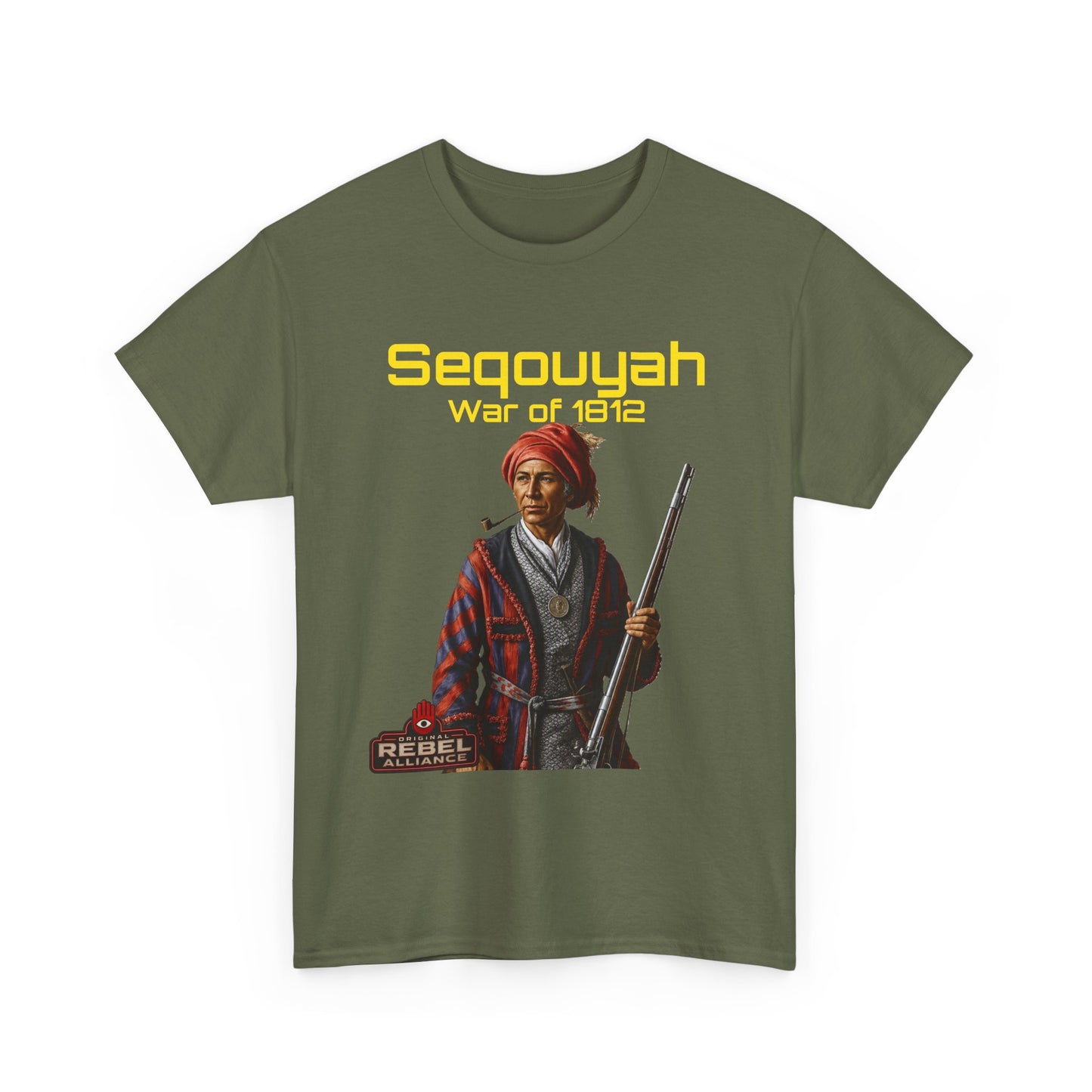 Sequoyah War of 1812 T-Shirt — Native American Historical Tee
