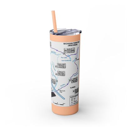 Blackhawk Skinny Tumbler 20oz – "BlackHawk could teach Yoda" Design