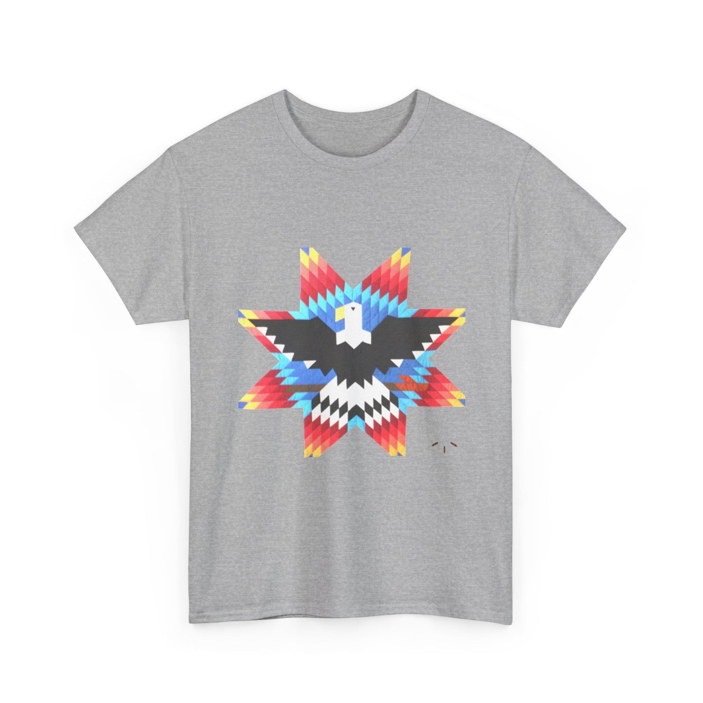 Native Star Eagle Graphic Tee with Arrow Backprint
